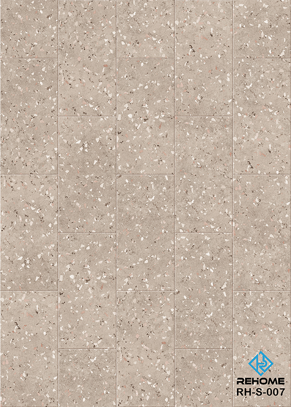 Stone Collection Anti-lapsum SPC Click Tabulatum pro Bathroom